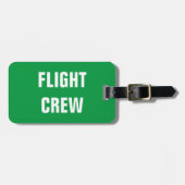 BAG TAG - Crew Gepäckanhänger (Vorderseite horizontal)