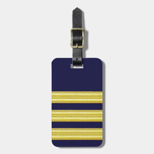 BAG TAG - Pilotanlagen Gepäckanhänger (Vorderseite vertikal)