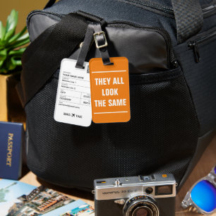 BAG TAG - Sie sehen alle gleich aus. Gepäckanhänger