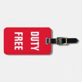 BAG TAG - Zollfrei Gepäckanhänger (Vorderseite horizontal)