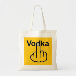 Bag Vodka Gedreht Tragetasche