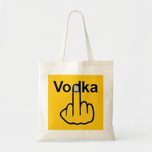 Bag Vodka Gedreht Tragetasche (Vorne)