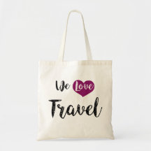 Bag, „We ", „love Travel