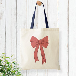 Bag wedding bow cute Modern Tragetasche