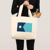 Bag with Flag of Minnesota, USA Jumbo Stoffbeutel (Vorderseite (Produkt))