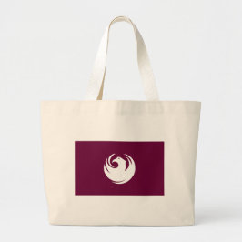 Bag with Flag of Phoenix City, Arizona Jumbo Stoffbeutel