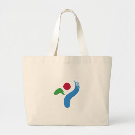 Bag with Flag of Seoul, South Korea Jumbo Stoffbeutel