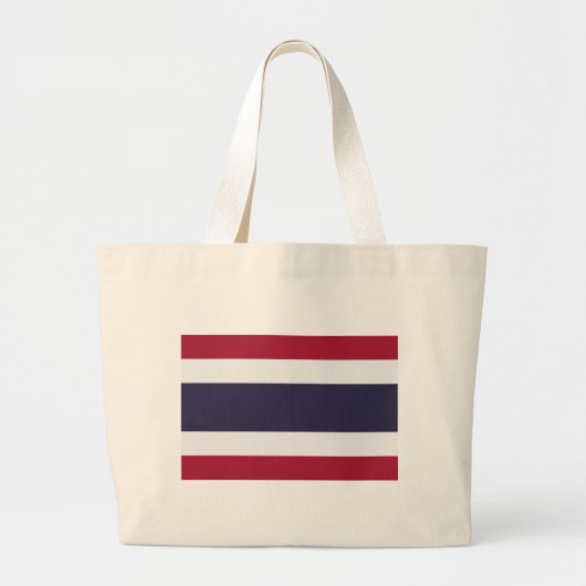 Bag with Flag of Thailand Jumbo Stoffbeutel (Vorne)
