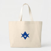 Bag with Flag of Toyota City, Japan Jumbo Stoffbeutel (Vorne)