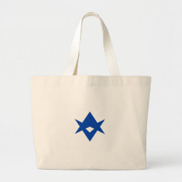 Bag with Flag of Toyota City, Japan Jumbo Stoffbeutel