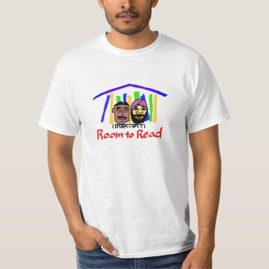 Baga & Vati T-shirt (Room to Read) (Vorderseite)