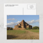 Bagan6 Postkarte (Vorne/Hinten)