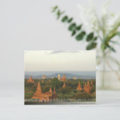Bagan Monuments Postkarte (Stehend Vorderseite)