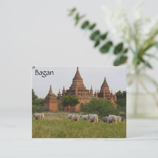 Bagan Postkarte (Stehend Vorderseite)