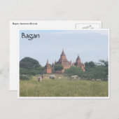 Bagan Postkarte (Vorne/Hinten)