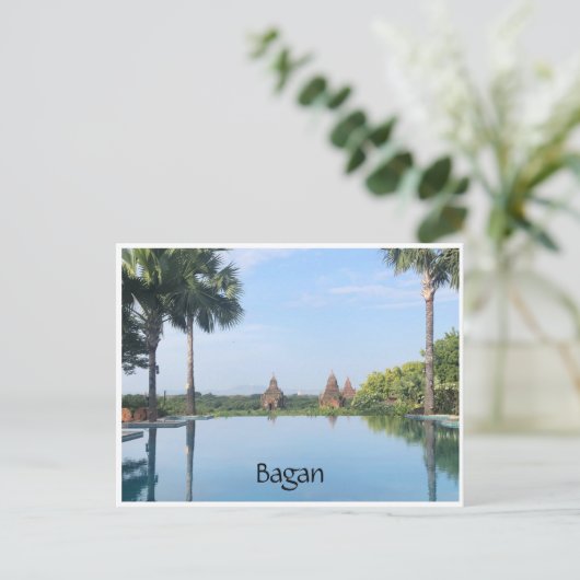 Bagan-Tempel Postkarte (Stehend Vorderseite)