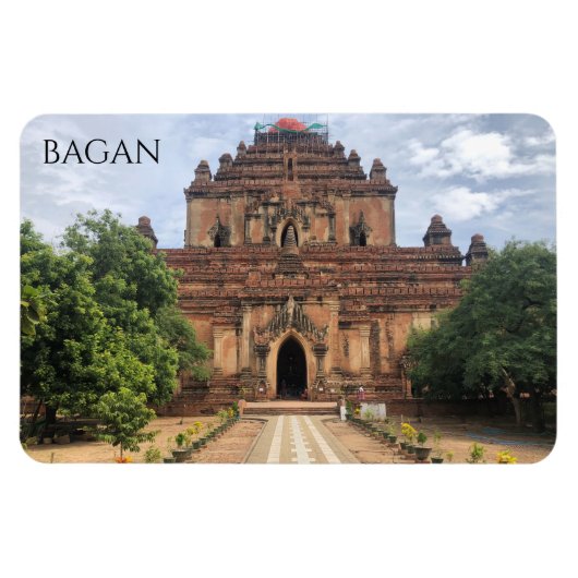 Bagan-Yanmar-Tempel Magnet (Horizontal)