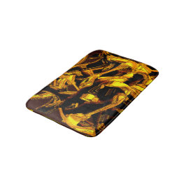 Bagasse oder getrocknete Mandarine Badematte