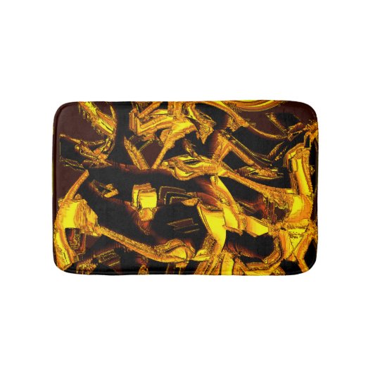 Bagasse oder getrocknete Mandarine Badematte (Vorderseite)