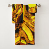 Bagasse oder getrocknete Mandarine Badhandtuch Set (Insitu)