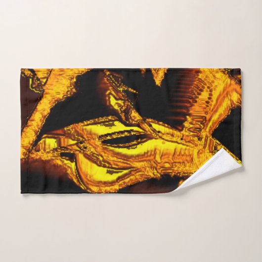 Bagasse oder getrocknete Mandarine Badhandtuch Set (Handtuch)