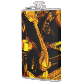 Bagasse oder getrocknete Mandarine Flachmann (Links)