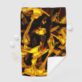 Bagasse oder getrocknete Mandarine Golfhandtuch (Insitu)