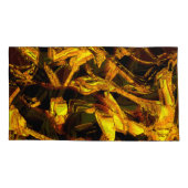 Bagasse oder getrocknete Mandarine Kissenbezug (Rückseite-Links)