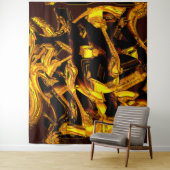 Bagasse oder getrocknete Mandarine Wandteppich (Beispiel)