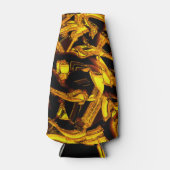 Bagasse oder Stücke getrockneter Mandarine Flaschenkühler (Vorderseite)