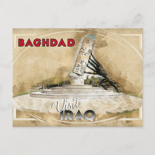 Bagdad, Besuchen Sie den Irak Postkarte