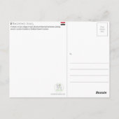 Bagdad, Irak Reise-Postkarte Postkarte (Rückseite)