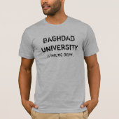 BAGDAD-UNIVERSITÄT, ATHELTIC ABT. T-Shirt (Vorderseite)