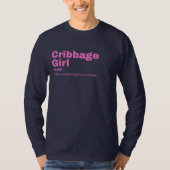 Bage Girl - Cribbage T-Shirt (Vorderseite)