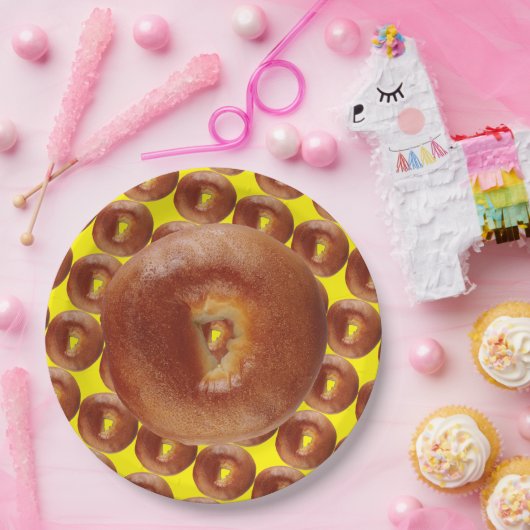 BAGEL-2-PAPIER-TELLER PAPPTELLER (Party)