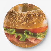 BAGEL 5 PAPPTELLER (Vorderseite)