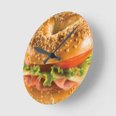 BAGEL 5 RUNDE WANDUHR (Winkel)