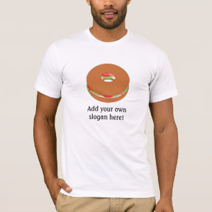Bagel: Anpassbarer Slogan T-Shirt