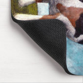 Bagel-Beagle-Malgeschenk Mousepad (Ecke)