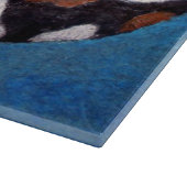 Bagel-Beagle-Malgeschenk Schneidebrett (Ecke)