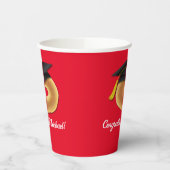 Bagel Breakfast Brunch Graduation Party Pappbecher (Links)