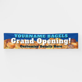 Bagel Business Banner Individualisierbare Grand Op