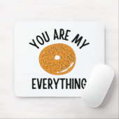 Bagel du bist mein alles Funny Mousepad (Mit Mouse)