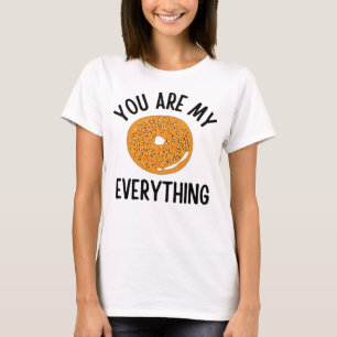 Bagel du bist mein alles Funny T-Shirt