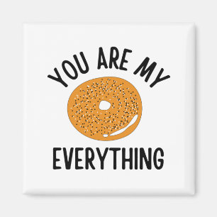 Bagel Du Bist Mein Alles Lustig Magnet