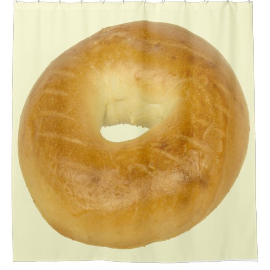 Bagel Duschvorhang (Vorderseite)
