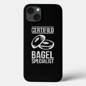 Bagel Funny Certified Bagel Specialist  Case-Mate iPhone Hülle (Rückseite)