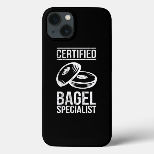 Bagel Funny Certified Bagel Specialist Case-Mate iPhone Hülle (Rückseite)