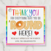 Bagel Gift Tag Geschenkanhänger (Vorderseite)