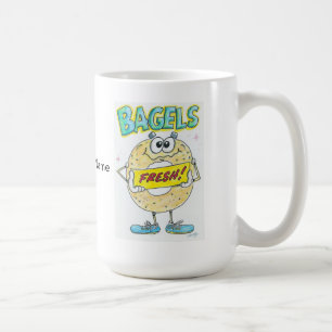 Bagel-Kaffee-Tasse Kaffeetasse